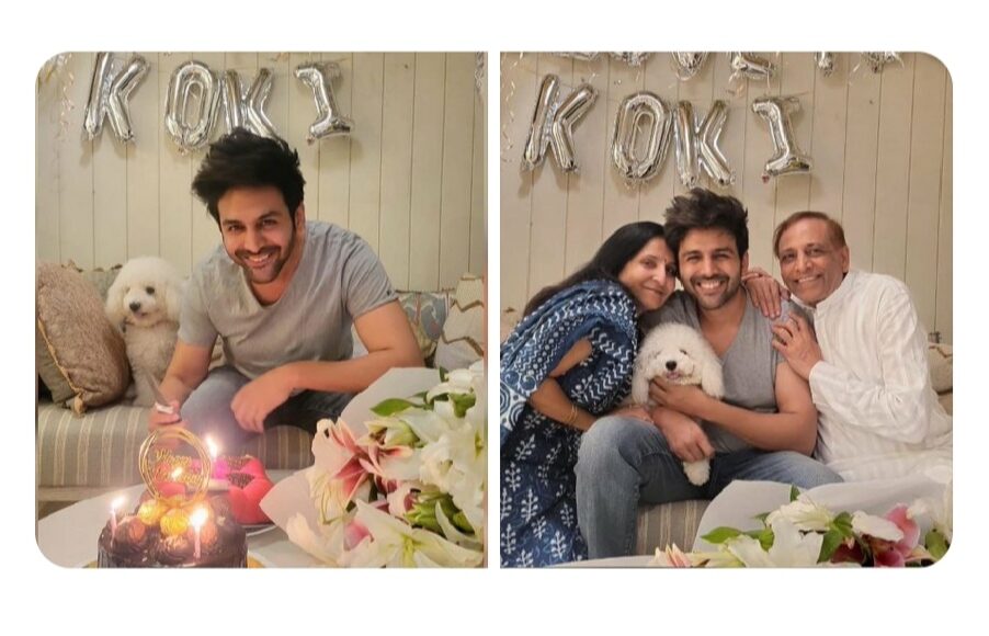 Birthday Boy Kartik Aaryan Gets A Sweet Surprise From Parents ...