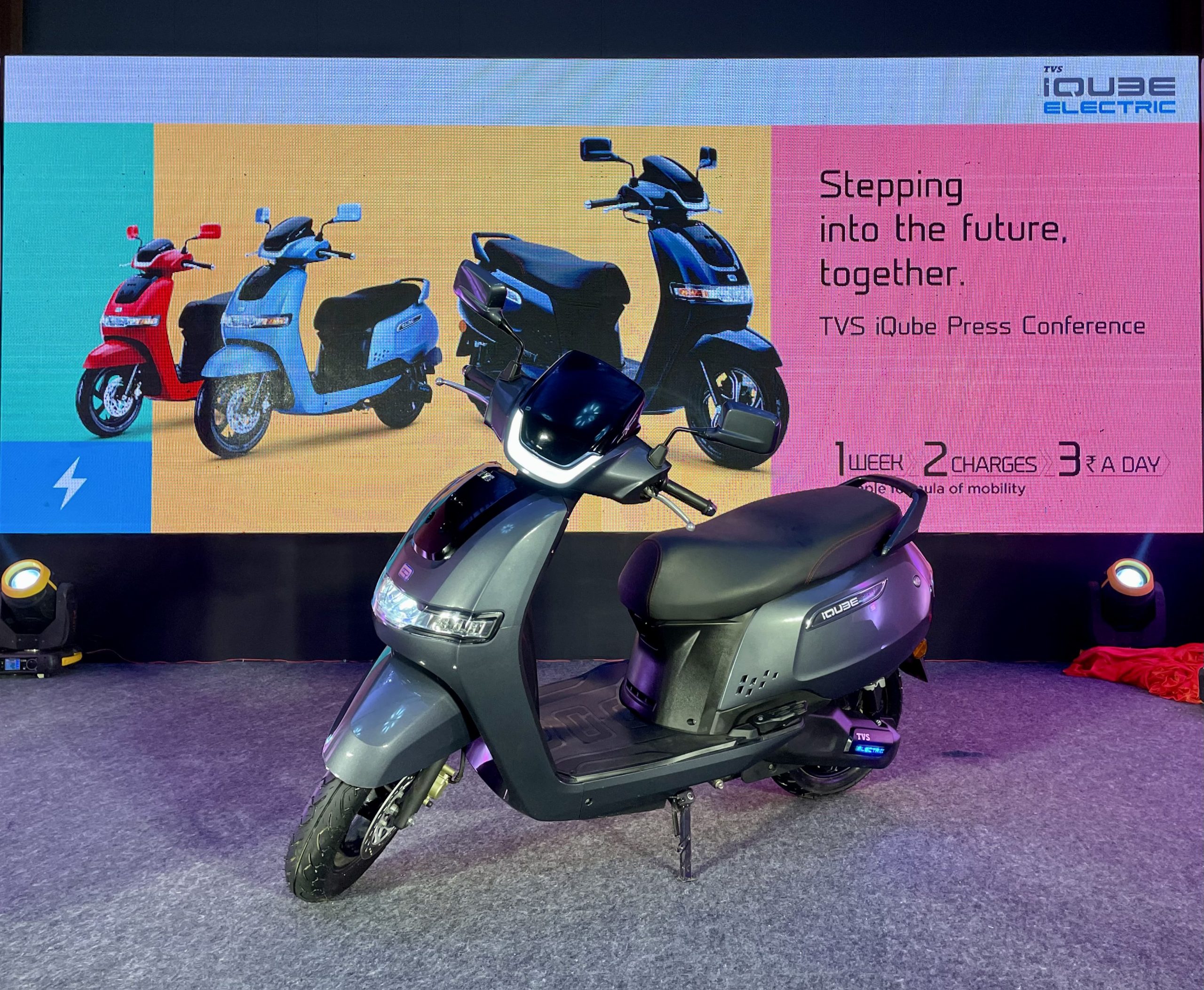 TVS iQube Electric Scooters
