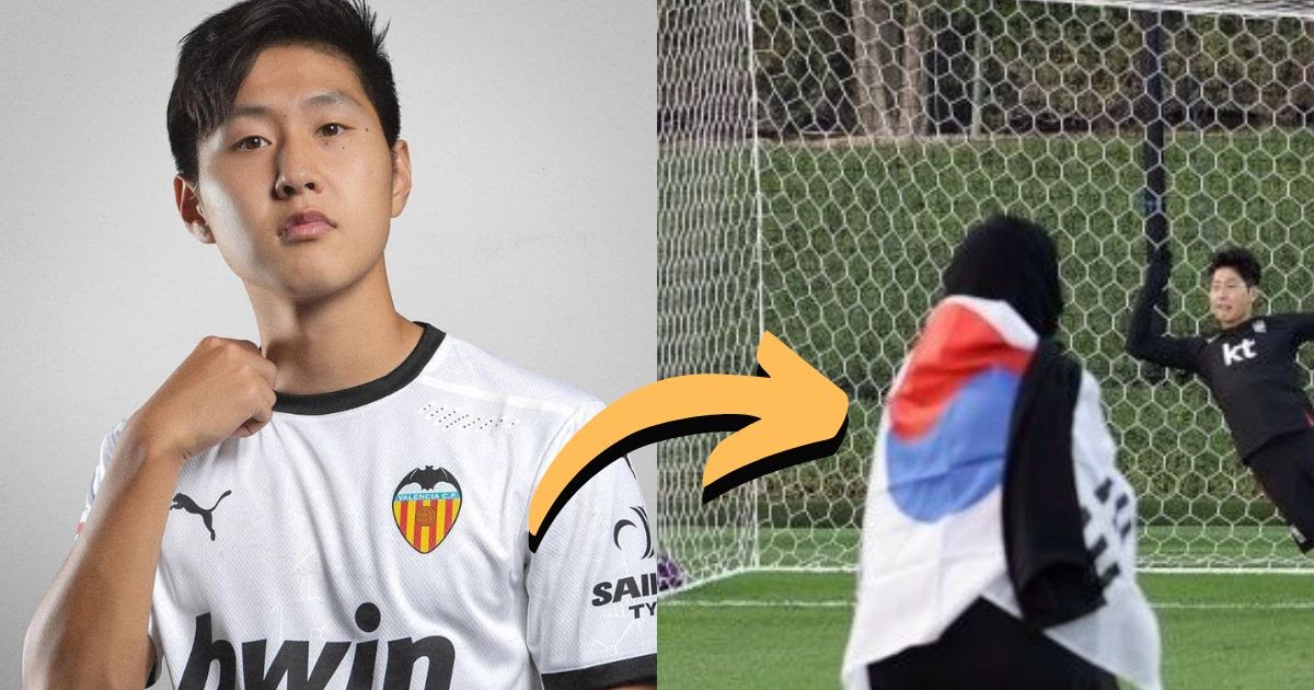 Korean Soccer Player Lee Kang