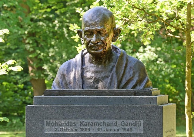 Gandhi bust