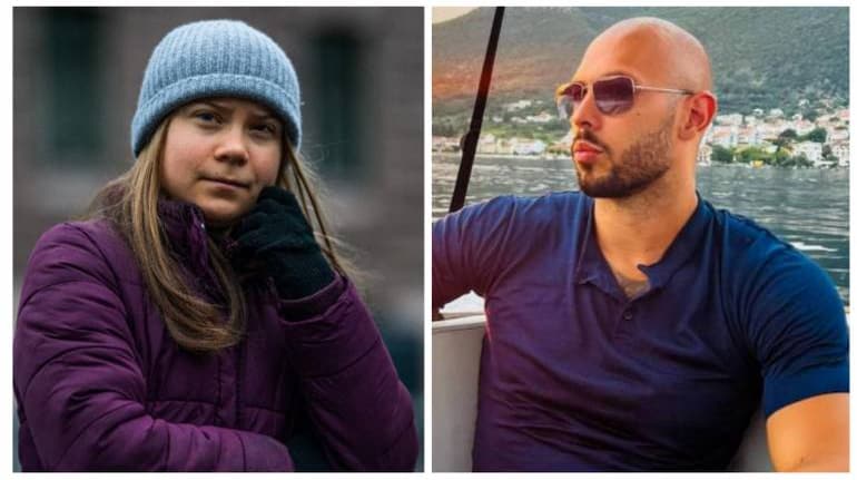 Greta Thunberg shuts Andrew Tate
