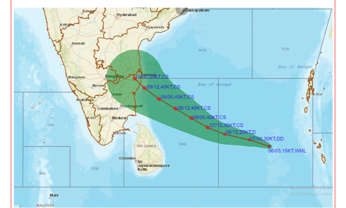 Cyclone Mandous Likely To Form Over Bay Of Bengal; Forecast Here ...