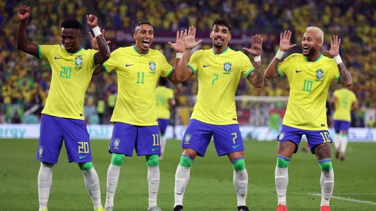 Brazil crush South Korea