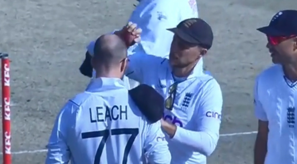 Watch: Root Shines Ball On Leach's Head During England's First Test ...