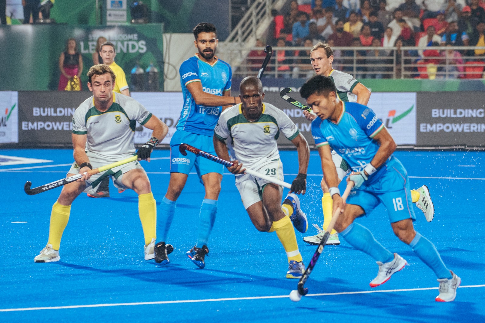 Hockey World Cup India finishes ninth after 52 win against South