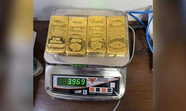 Gold Bars Recovered
