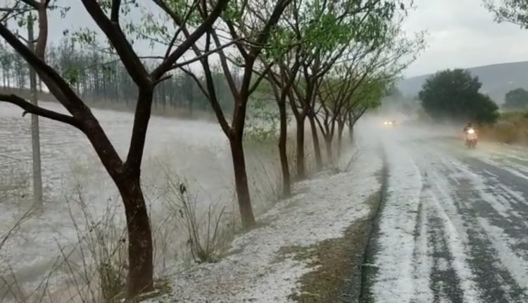 Rain Lashes Several Odisha Dists; Rayagada's Kashipur Covered With Hail ...