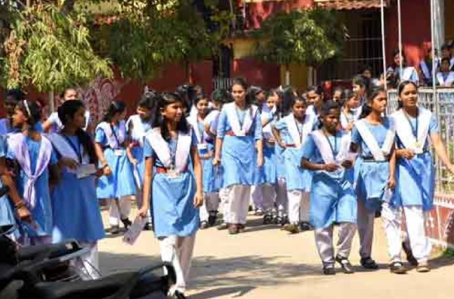 Schools uniforms in Odisha