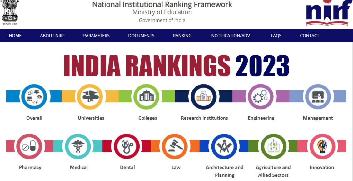 NIRF Rankings 2023: IIT Madras Tops Overall Rankings; Key Highlights ...