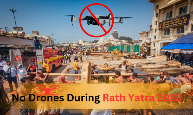 Flying of Drones Restricted