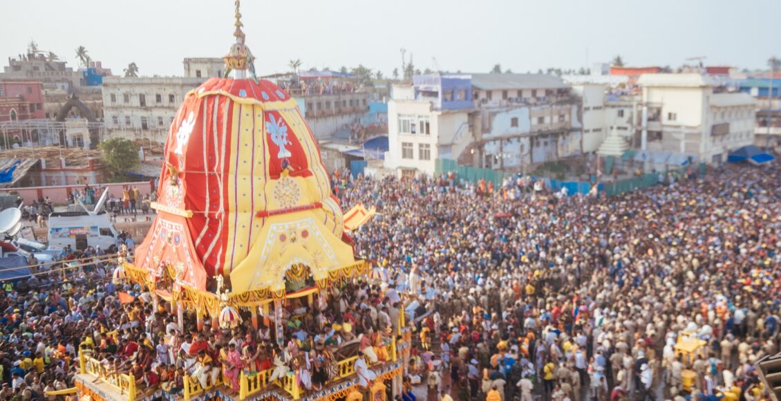 Pulling of Devi Subhadra's Darpadalana and Lord Jagannath's Nandighosha ...