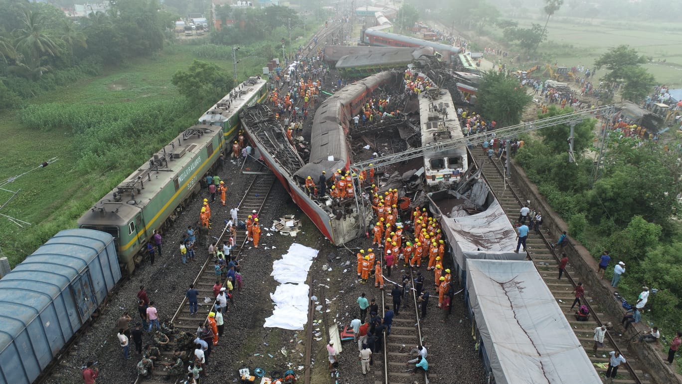 Anti collision device clearance for railways