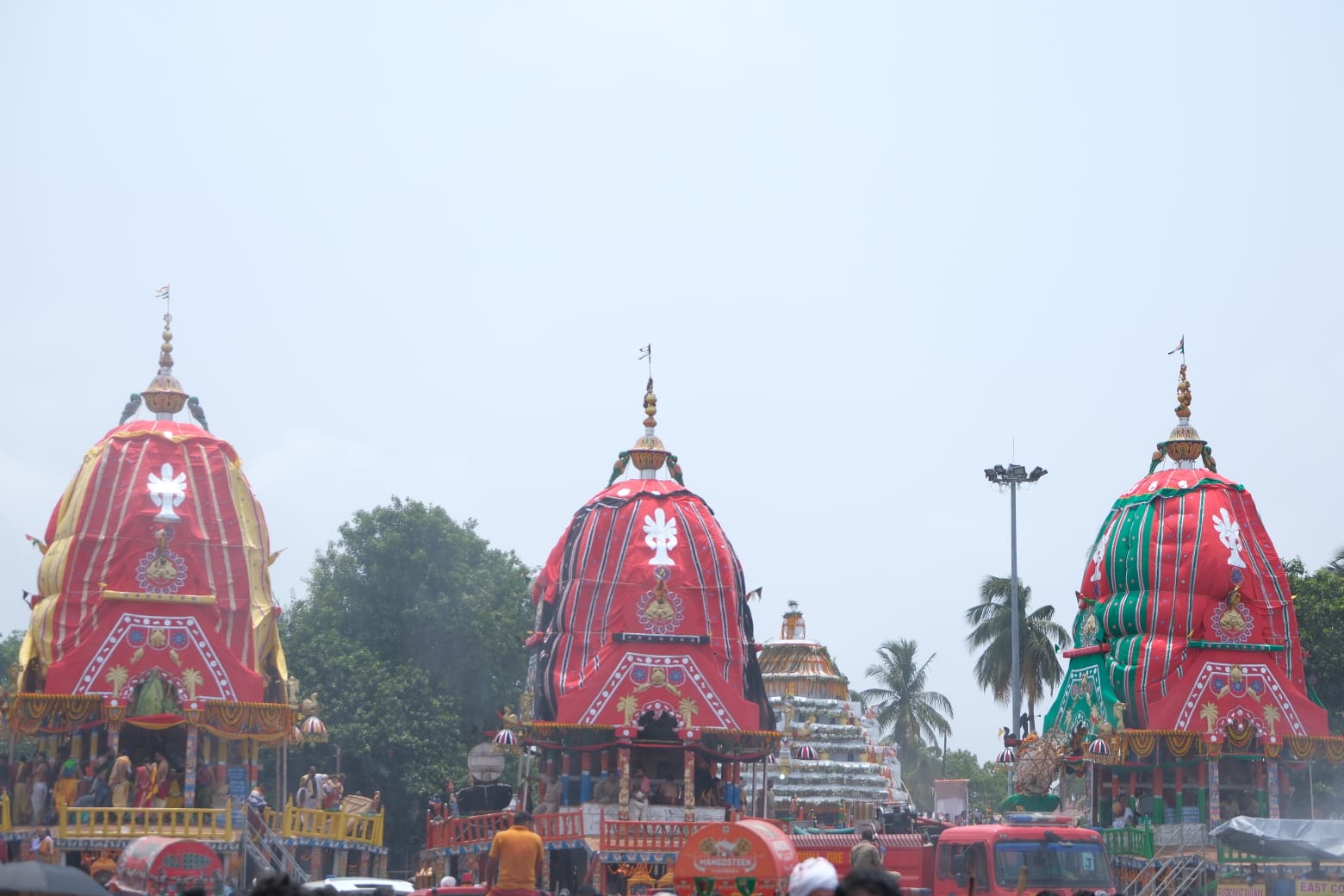 Rath Yatra 2023: Dakshina Moda Rituals Of Three Gigantic Chariots On ...