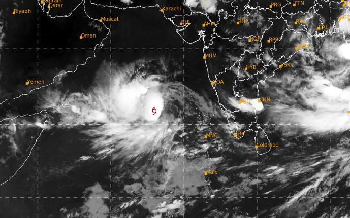 Deep Depression Over Arabian Sea Intensifies Into Cyclonic Storm ...