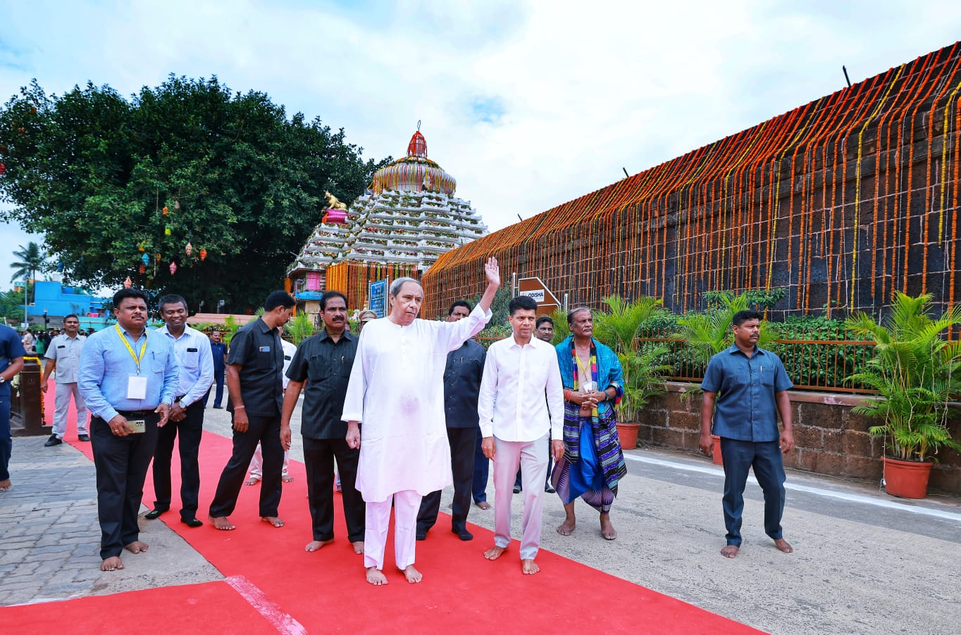 Odisha CM Lays Foundation Stone For Ekamra Kshetra Revival Project ...