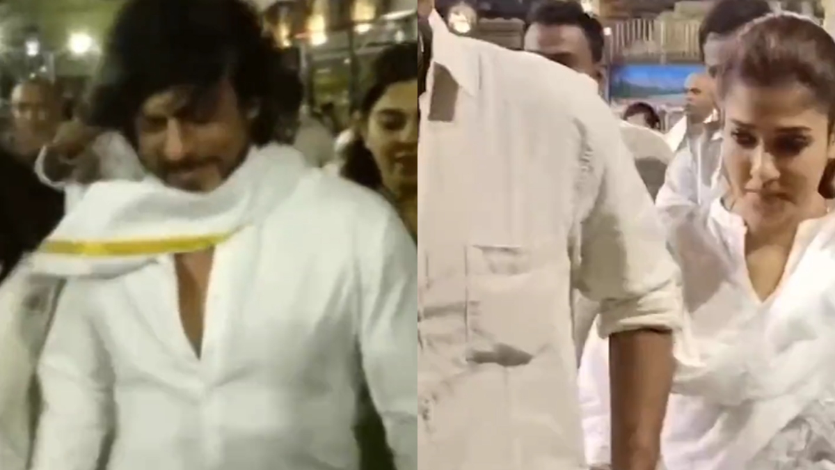 Shah Rukh Khan in Tirupati