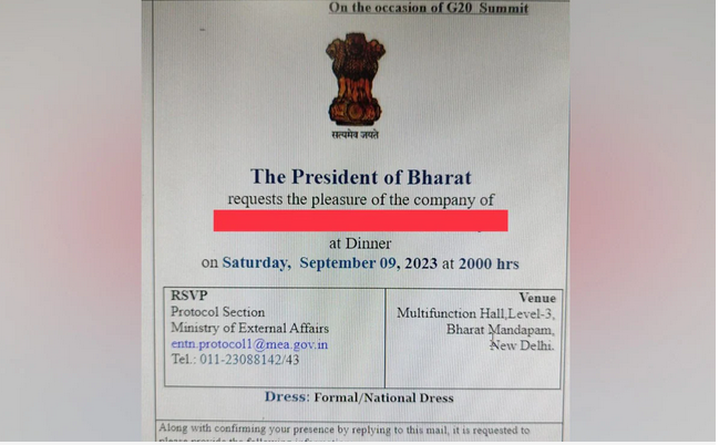 "President Of Bharat"