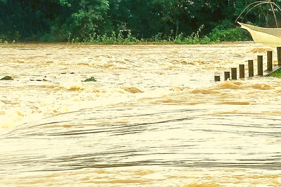 Flood in Baitarini