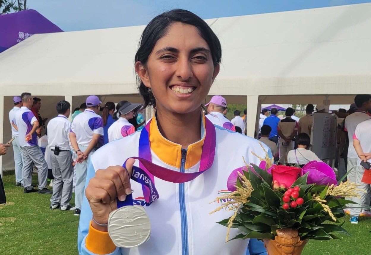 Aditi Ashok wins women’s individual golf silver medal at Asian Games