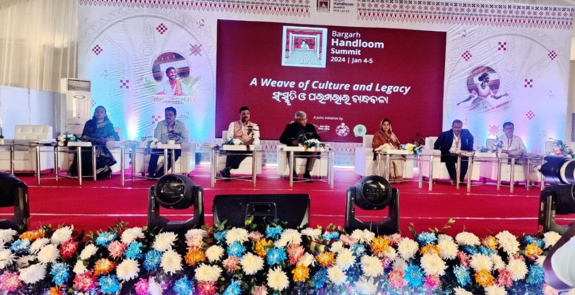 National Handloom Summit 2024 Inaugurated In Odisha's Bargarh