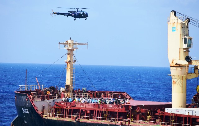 India Navy's Rescue Operation