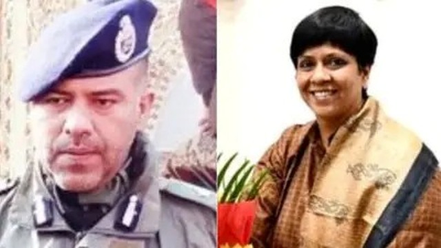 IPS Sapna Tiwari and Nalin Prabhat