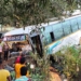 Passenger Bus Meets with Accident