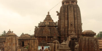 Lingaraj Temple Lightning Damage
