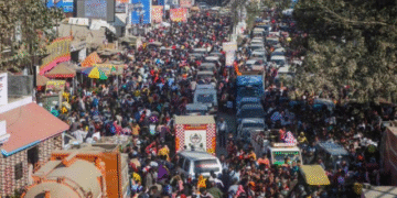 World’s biggest traffic jam