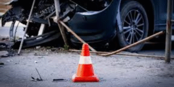 Autorickshaw-Scorpio Head-on Collision