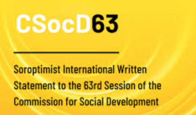 63rd Commission for Social Development 2025