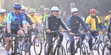 Fit India Sundays on Cycle