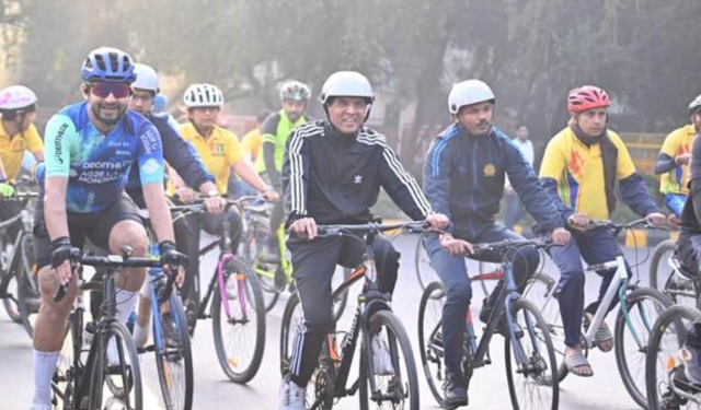 Fit India Sundays on Cycle