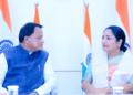 Delhi CM Rekha Gupta meets Odisha CM