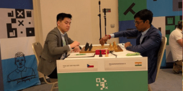 Praggnanandhaa Beats Dai Van