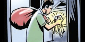 Postmaster family hostage robbery