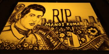 Manoj Kumar Sand Tribute