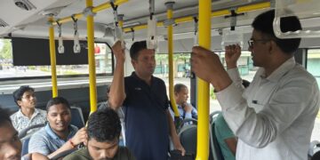 CRUT Leaders Ride Along to Improve Bhubaneswar’s Public Transport