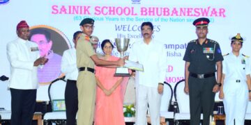 Odisha Governor Commends Sainik School