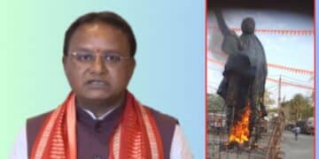 Odisha CM Condemns Vandalism of Biju Patnaik Statue in Patnagarh