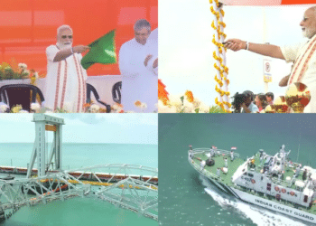 Pamban Bridge Vertical Lift