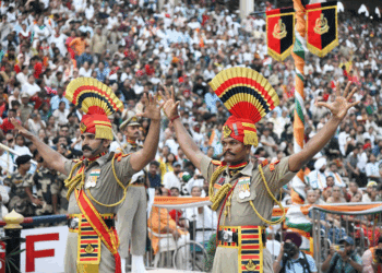 Retreat Ceremony Scaled Down