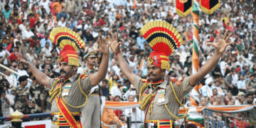 Retreat Ceremony Scaled Down