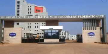 OMFED chocolate and bottled water