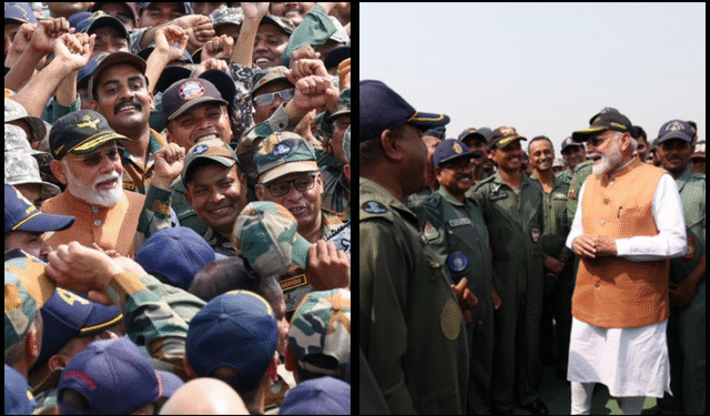 PM Modi Adampur Air Base visit