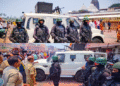 Odisha Police armoured vehicles