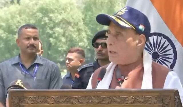 Rajnath Singh Pakistan nuclear security