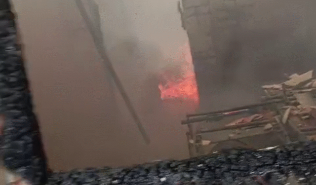 Biscuit Factory Fire in Cuttack