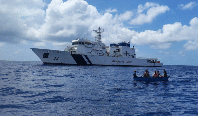 Indian Coast Guard rescue operation