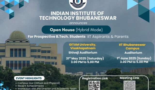 IIT Bhubaneswar Open House 2025
